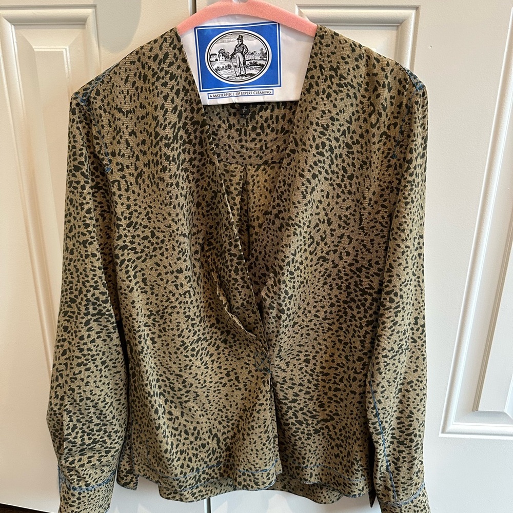 rag & bone Leopard Top - Small